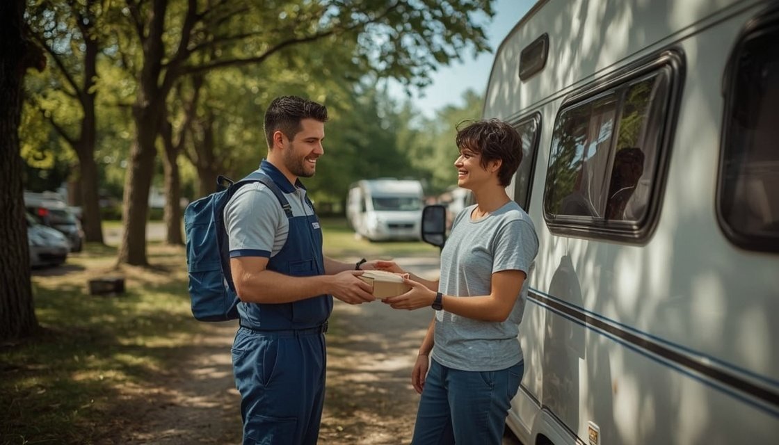 Paket beim Camping empfangen: So klappt die Lieferung