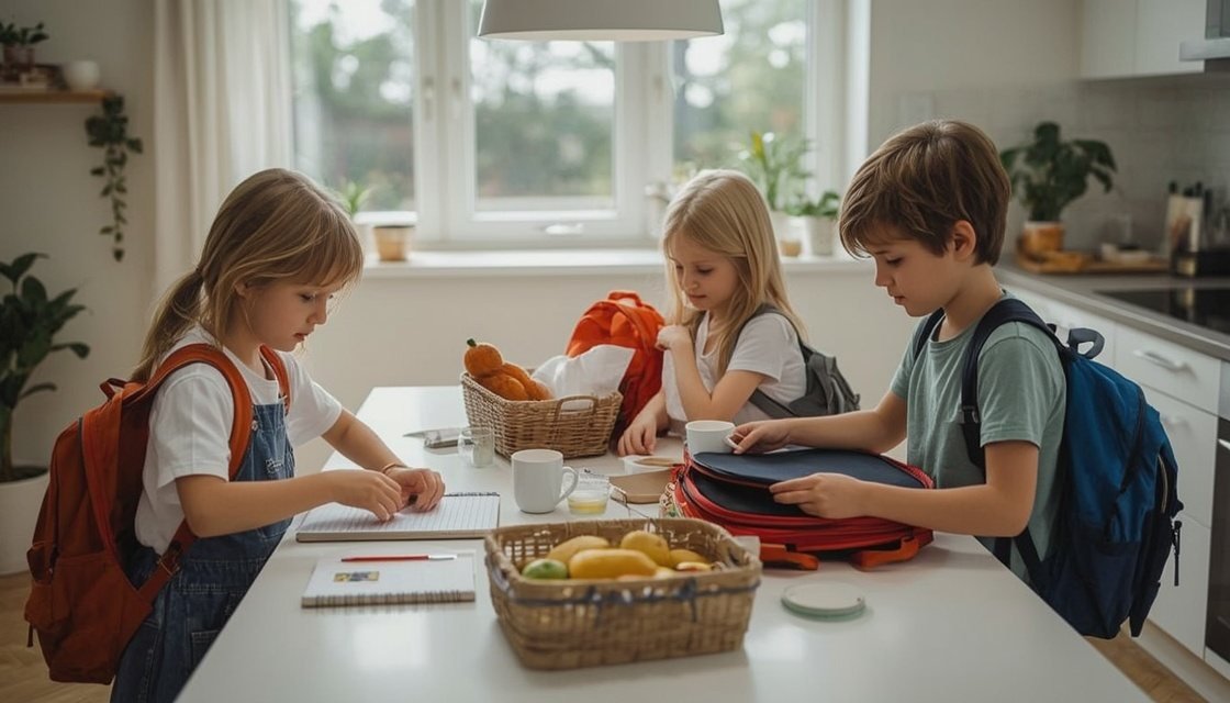 Schulstart nach den Sommerferien: Alltag neu organisieren