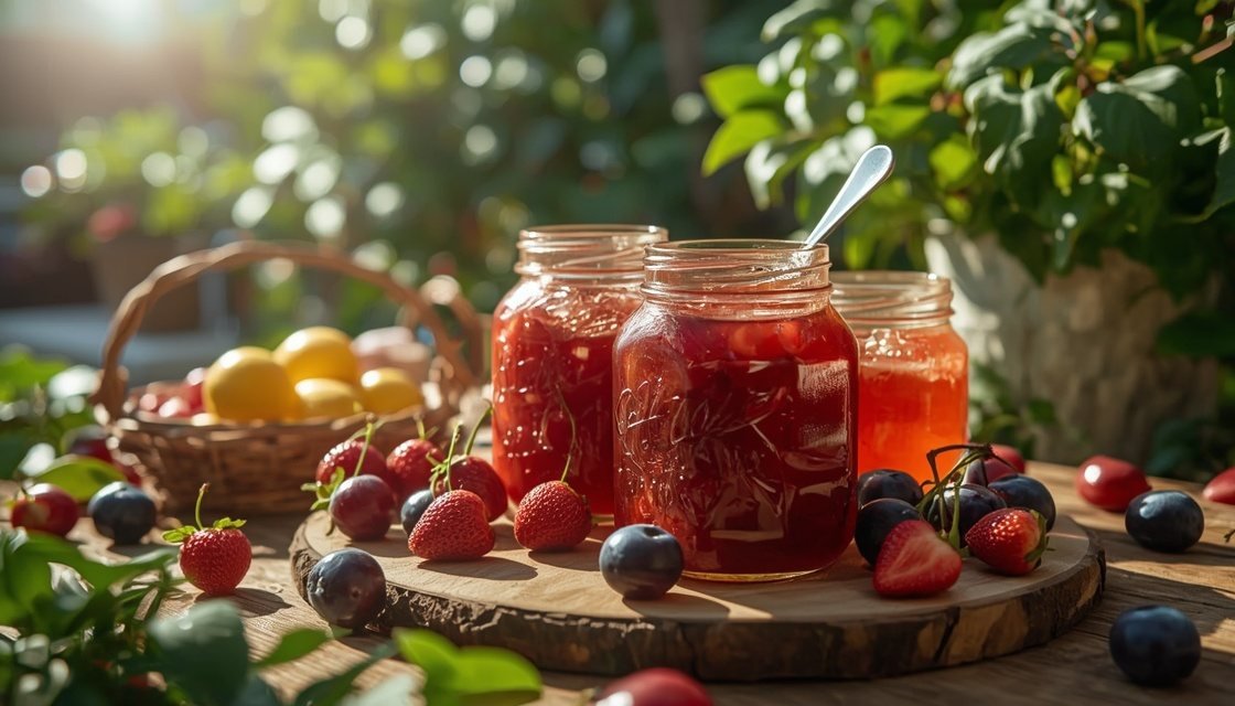 Sommerfrüchte aus dem Garten: Einkochen als Alltagstradition