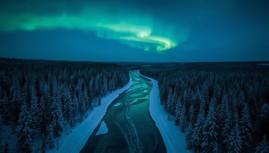 Winterreise nach Lappland: Arktische Natur entdecken